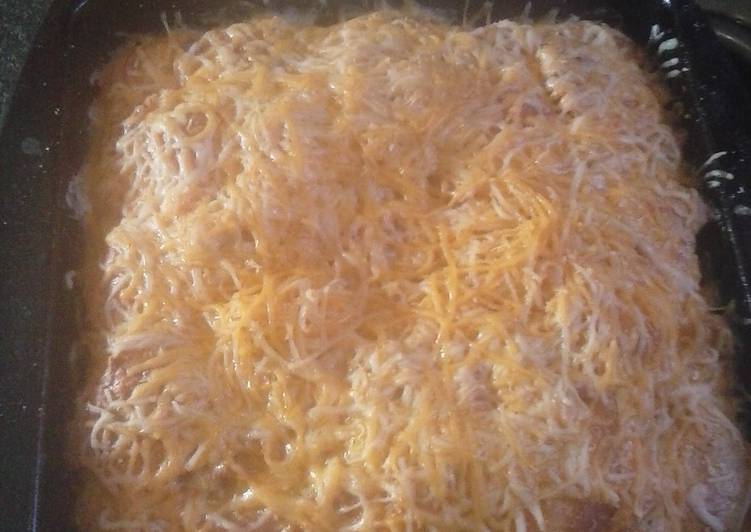 Healthy Recipe of Egg ham &amp; cheese casserole