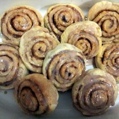 A picture of Cinnamon swirls.
