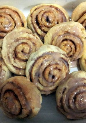 A picture of Cinnamon swirls.