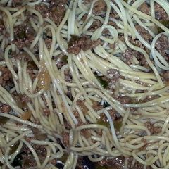 A picture of Yakisoba - hand down recipe (army style).