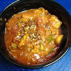 Vegetarian chili A picture of Vegetarian chili.