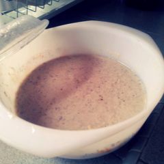 A picture of Homemade Creamy Mushroom Soup.