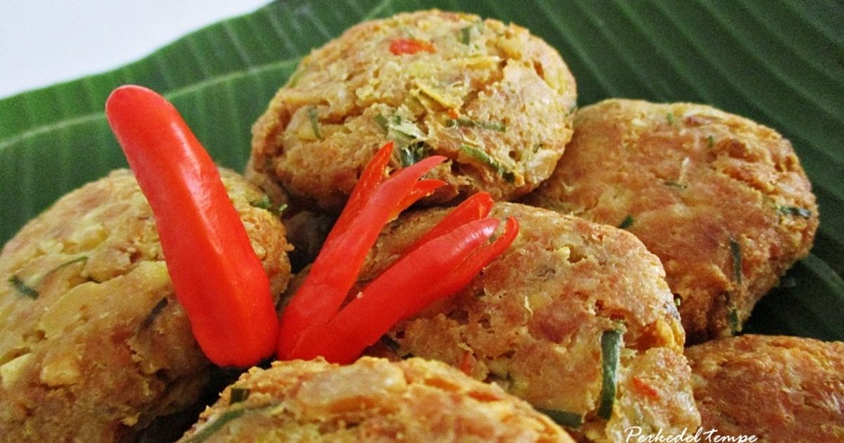 Perkedel Tempe Bebas Gluten