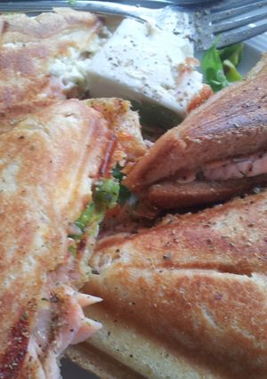 A picture of Smoked Salmon Sandwich.
