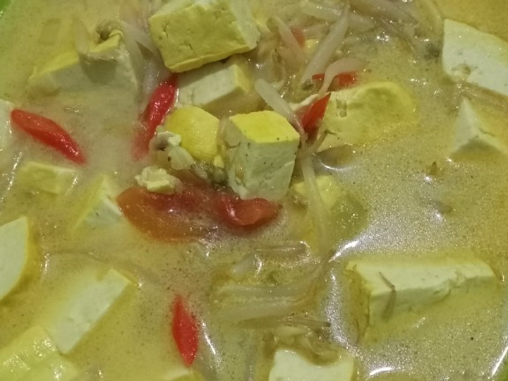 Resep Tahu Toge Kuah Santan, Bikin Ngiler