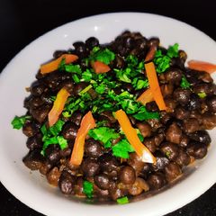 A picture of Masala Black Chana Chaat 😋.