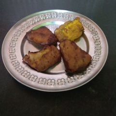 A picture of Crispy Brinjal Fritters.