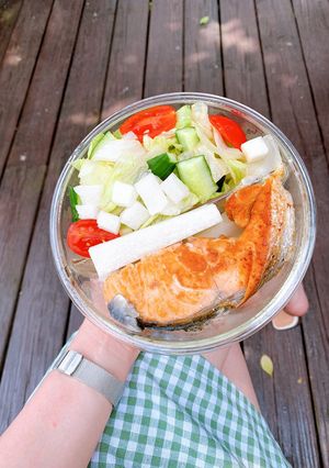 Hình của món Healthy food (chuỗi series giảm cân).