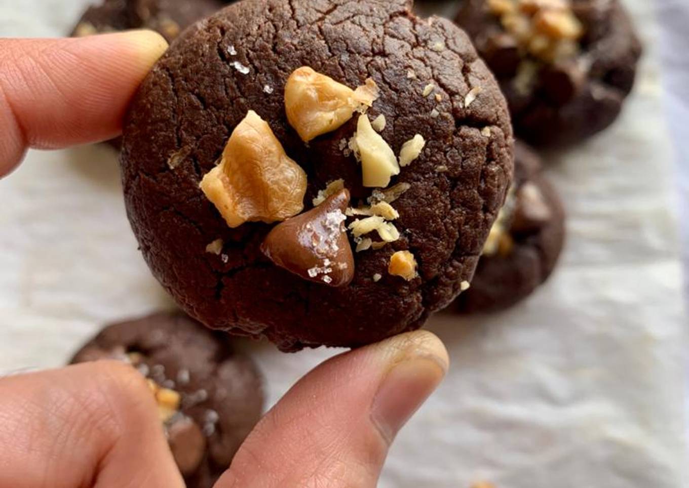 Double Chocolate Brookies