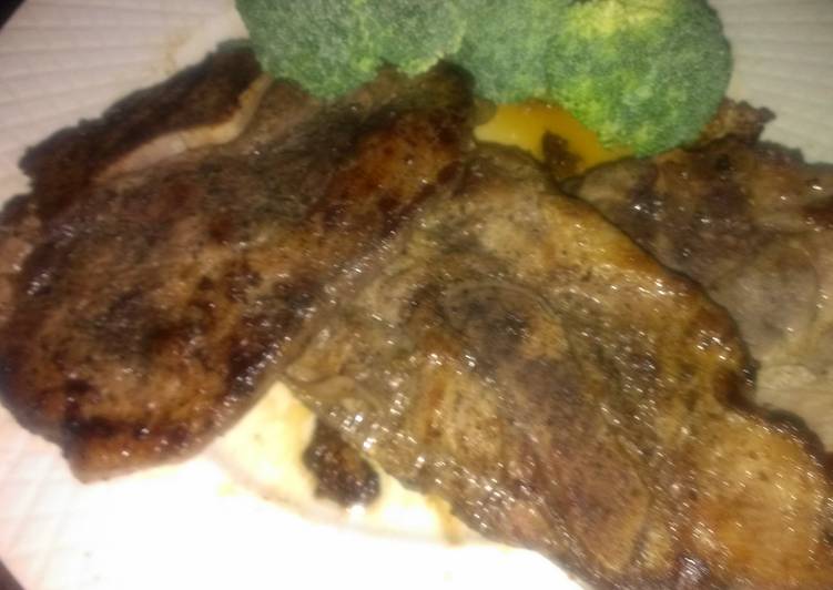 Recipe of Super Quick Homemade savory pork chops