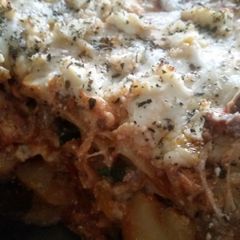 A picture of Healthier Lasagna.