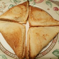 Baked feta toasties A picture of Baked feta toasties.