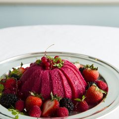 A picture of Summer Pudding.