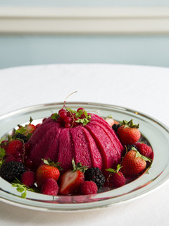 A picture of Summer Pudding.