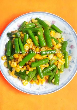 Foto resep Ca Buncis Jagung Manis