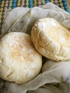 A picture of Scone-Style Biscuits in a Microwave and a Frying Pan.