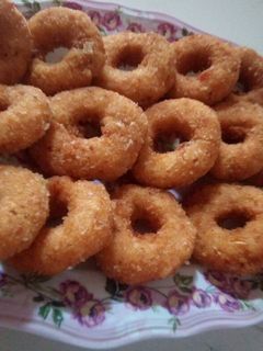 صورة لوصفة دجاج على شكل دونات 😍