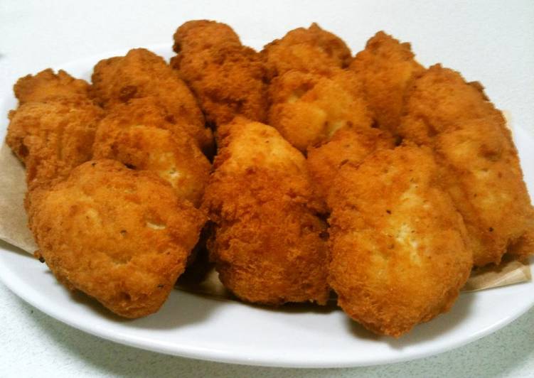 Recipe of Ultimate Chicken Nuggets from Breast Meat and Okara