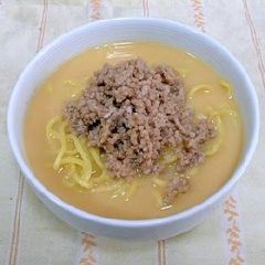 Dan Dan Noodle Soup Made Easily with Hot Water & a Microwave A picture of Dan Dan Noodle Soup Made Easily with Hot Water & a Microwave.