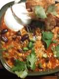 Chicken taco soup