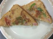 A picture of rava pizza
