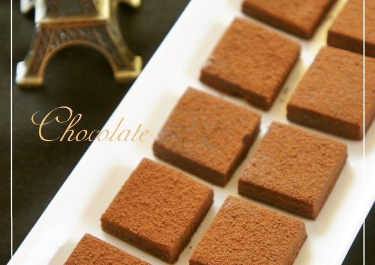 Recipe of Favorite Rich Chocolate Truffles