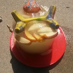 A picture of Doggy Ice Party Cake.