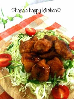 A picture of Korean Chicken Teriyaki.