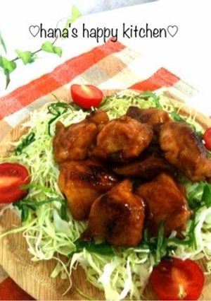 A picture of Korean Chicken Teriyaki.