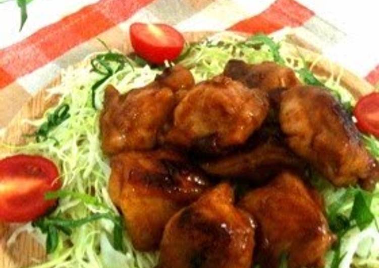 Recipe of Quick Korean Chicken Teriyaki