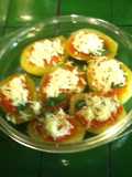"Pizzas" de chayote