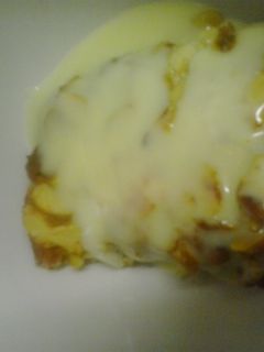 A picture of Posh bread and butter pudding.