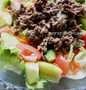 Easy Steps to Prepare Recipe Yakiniku Beef Salad (with Sauce) that is Awesome, Really Delicious}