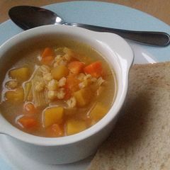 A picture of Vickys Vegetable Broth, GF DF EF SF NF.