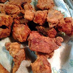 A picture of Pork nuggets.