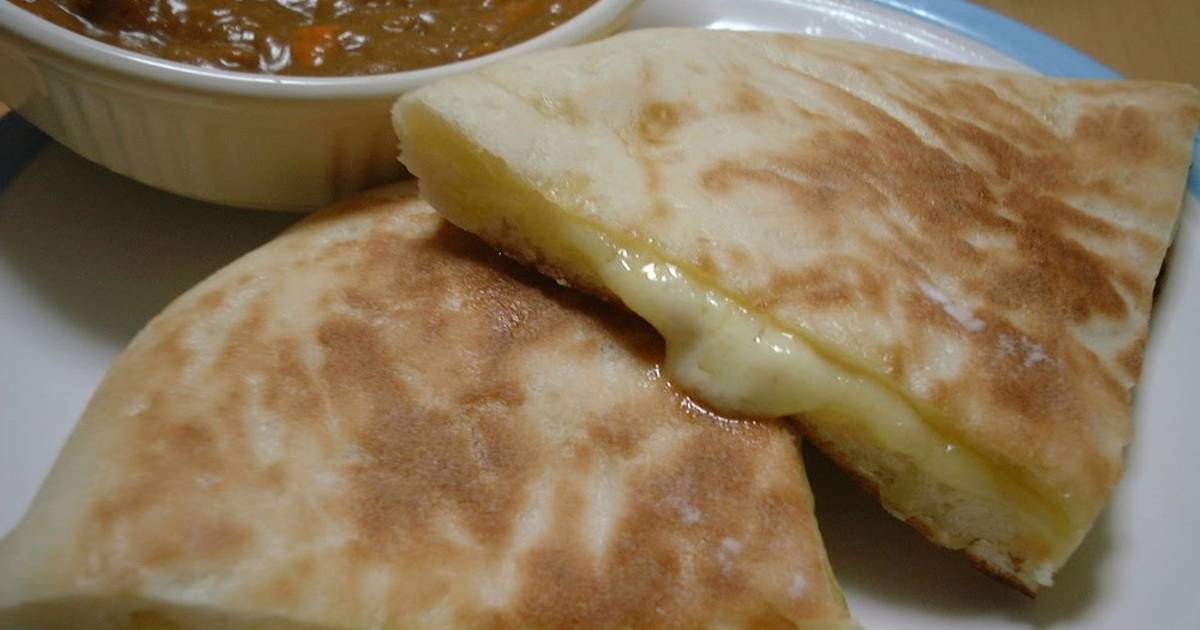 Cheese Naan Without Kneading the Dough Recipe by cookpad.japan Cookpad