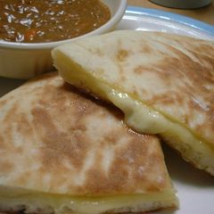 Cheese Naan - Without Kneading the Dough A picture of Cheese Naan - Without Kneading the Dough.