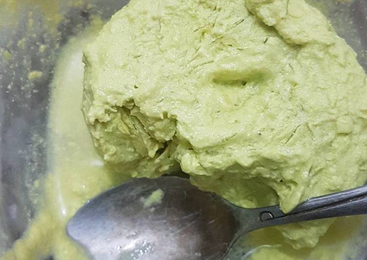 Resep Avocado ice cream debm friendly, Bikin Ngiler