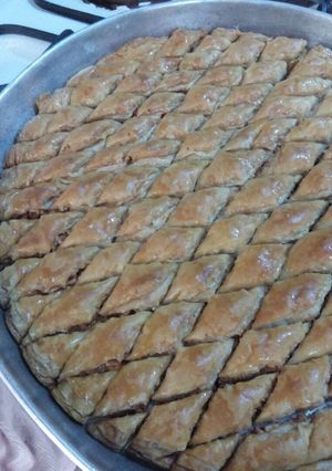 صورة لوصفة بقلاوة