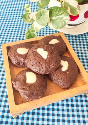عکسی از دستور کوکی شکلاتی (بدون فر و همزن)