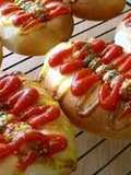 Wiener Sausage Bread Rolls Using Homemade Bread Starter
