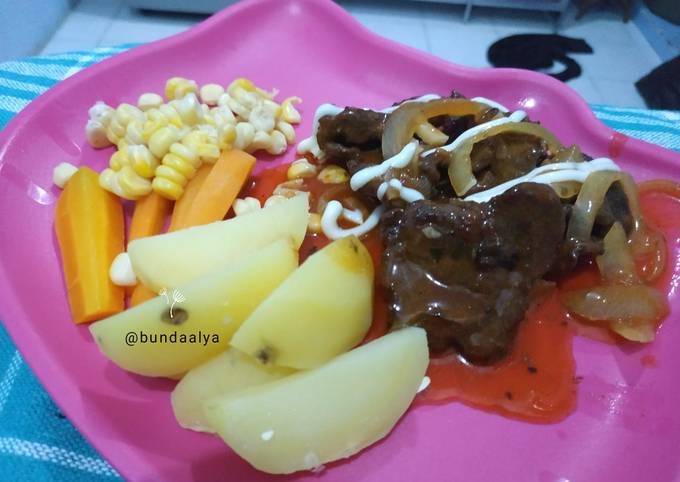 Resep Beef Steak 🍖 Oleh @BundaAlya - Cookpad