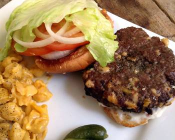 How To Prepare Recipe Smoked Gouda Grilled Burgers Delicious and Healthy