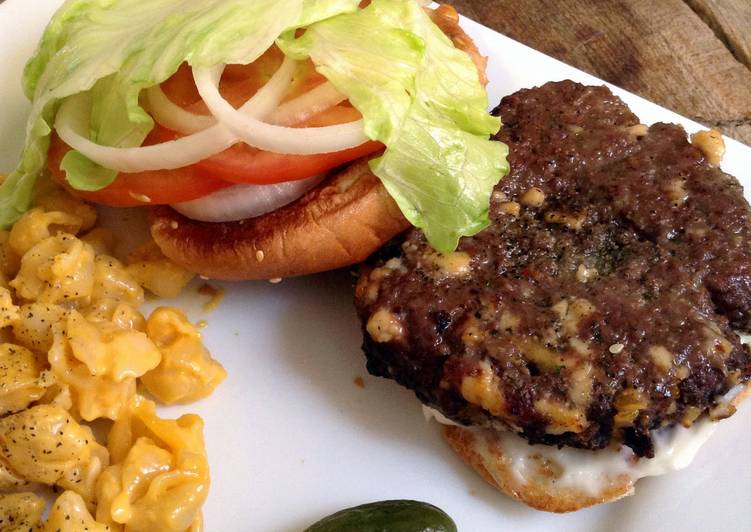 Smoked Gouda Grilled Burgers