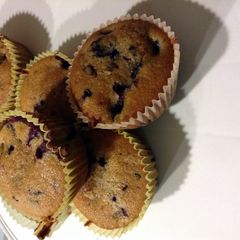 A picture of Fresh Blueberry Muffins.