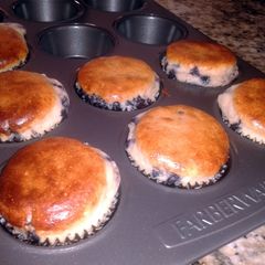 Protein muffins A picture of Protein muffins.