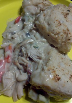 A picture of Quick Chicken and Dumplings.