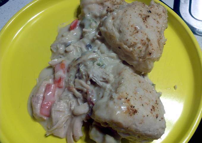 Recipe of Homemade Quick Chicken and Dumplings