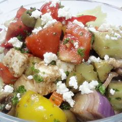 A picture of Greek Salad.