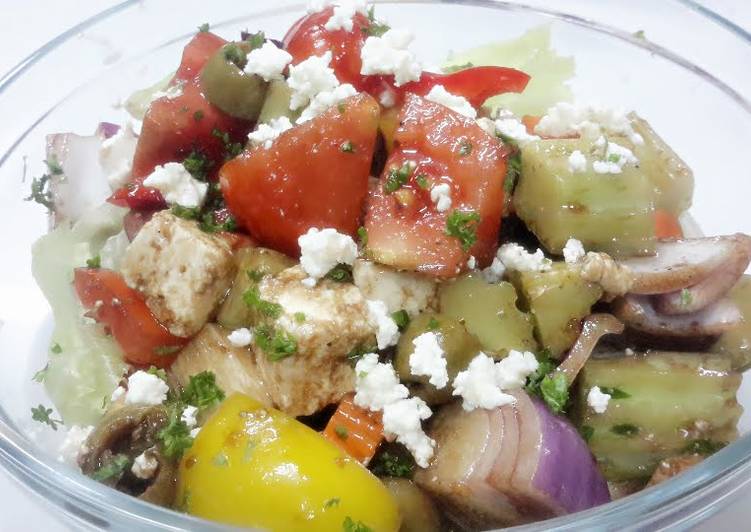 Recipe of Super Quick Greek Salad